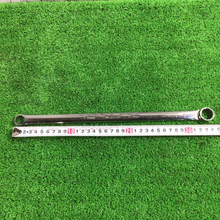スナップオン(Snap-on) 0° オフセットロングストレートメガネレンチ XDHFM1417【川口店】