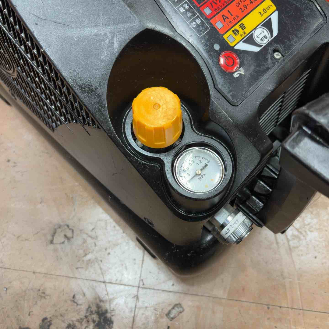 ★マックス(MAX) エアコンプレッサー AK-HL1270E_ブラック 建築 建設 常圧 高圧 一般圧 4口 充填 【草加店】