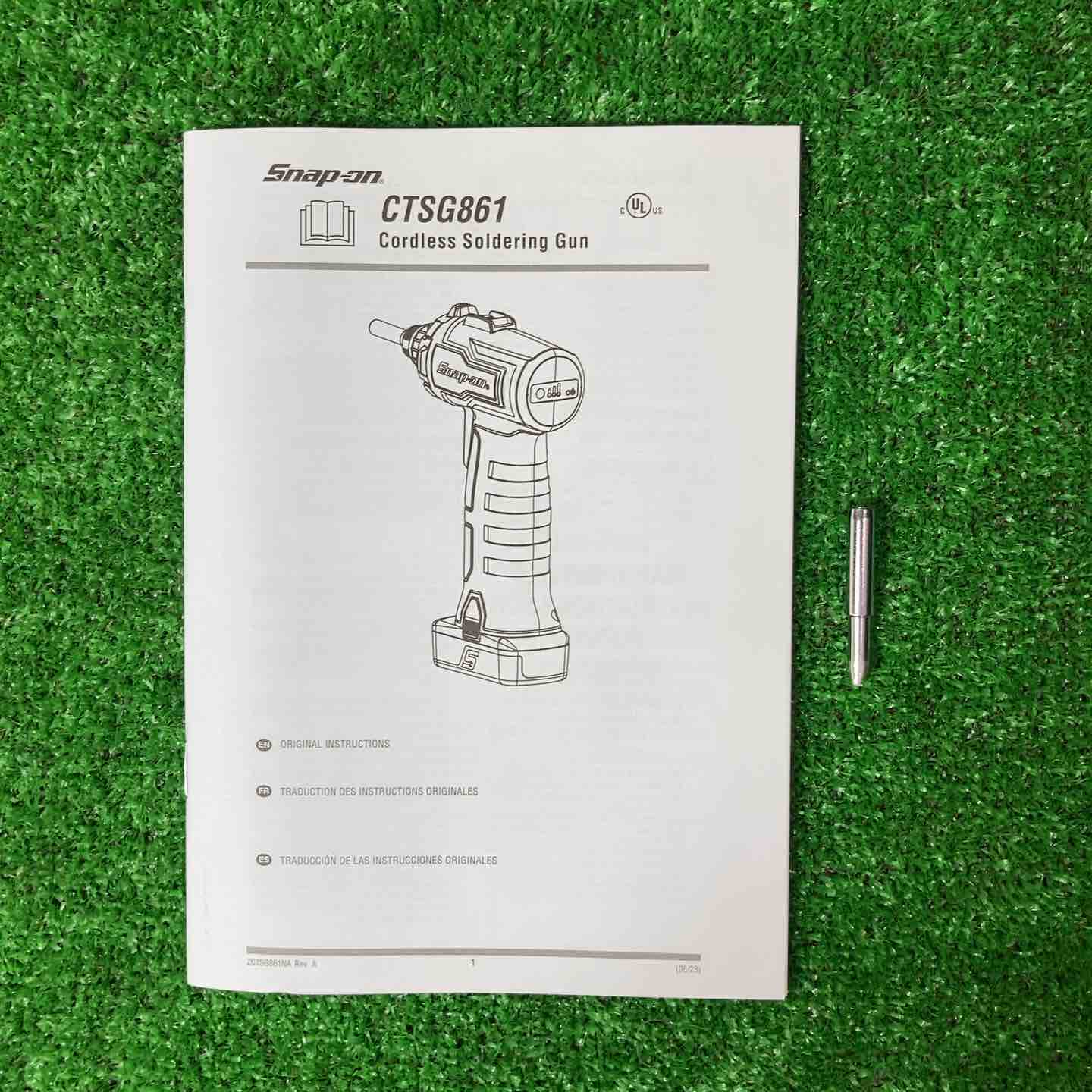 スナップオン/Snap-on 14.4V コードレスハンダゴテ CTSG861DB 本体のみ