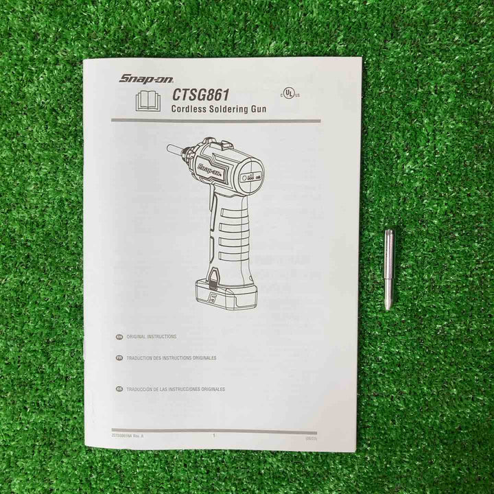 スナップオン/Snap-on 14.4V コードレスハンダゴテ CTSG861DB 本体のみ【岩槻店】