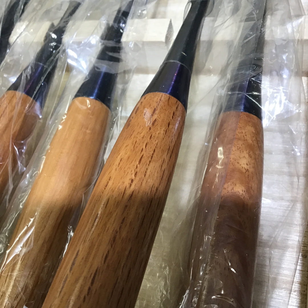 【美品】3代目船津舟弘 叩き鑿 彫刻 10本組 化粧箱入り【桶川店】