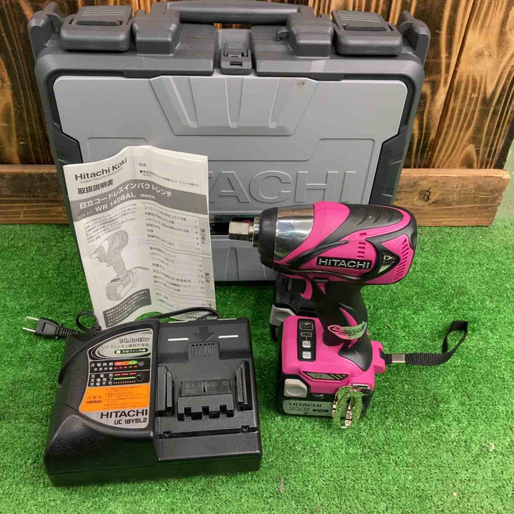 ※備考確認※★ハイコーキ(HIKOKI ※旧:日立工機) コードレスインパクトレンチ WR14DBAL(2LSCK)(R)【桶川店】