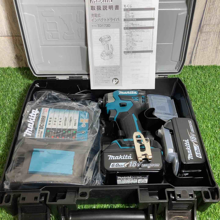 ★マキタ(makita) コードレスインパクトドライバー TD173DRGX フルセット 純正 充電式 18V【戸田店】
