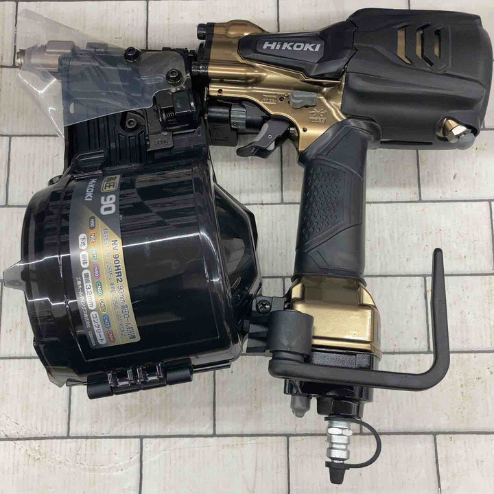 ★ハイコーキ(HIKOKI ※旧:日立工機) 高圧エア釘打ち機 NV90HR2(S)【所沢店】