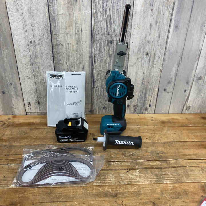 【中古美品】 マキタ(makita) コードレスベルトサンダ BS180DZ 18V バッテリー1個付属 【東大和店】