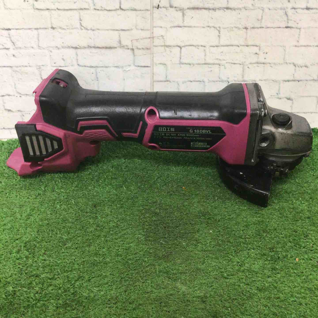 〇HiKOKI(旧日立工機) 18V コードレスディスクグラインダー100mm G18DBVL(NN)(R)【町田店】