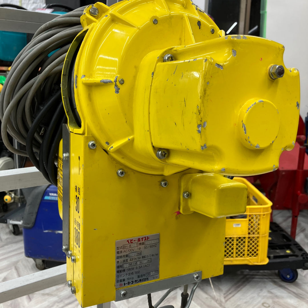 ◇トーヨーコーケン(TKK)  微速付ベビーホイスト BH-830T ウインチ【越谷店】