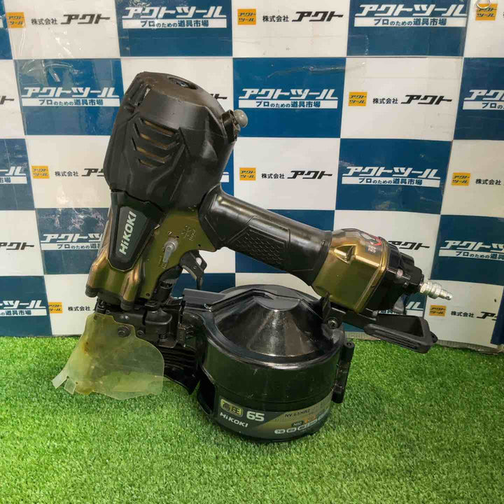 ★ハイコーキ(HIKOKI ※旧:日立工機) 高圧エア釘打ち機 NV65HR2(S)【草加店】