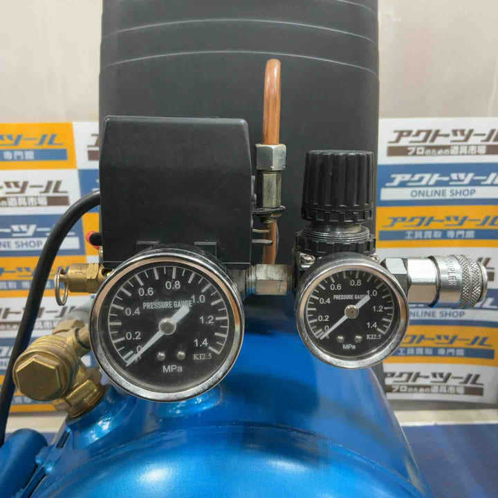 【店頭受取り限定】◇藤原産業 オイルレスエアコンプレッサー AM15-25【草加店】