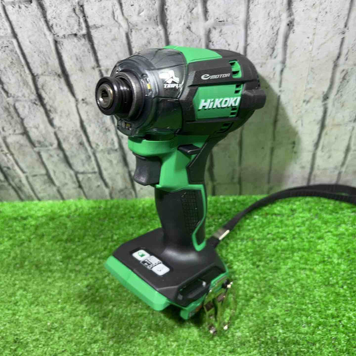 HiKOKI(ハイコーキ) 18V 充電式 インパクトドライバ WH18DC  バッテリー1個・充電器・ケース付 WH18DC(XPZ), アグレッシブグリーン【川口店】