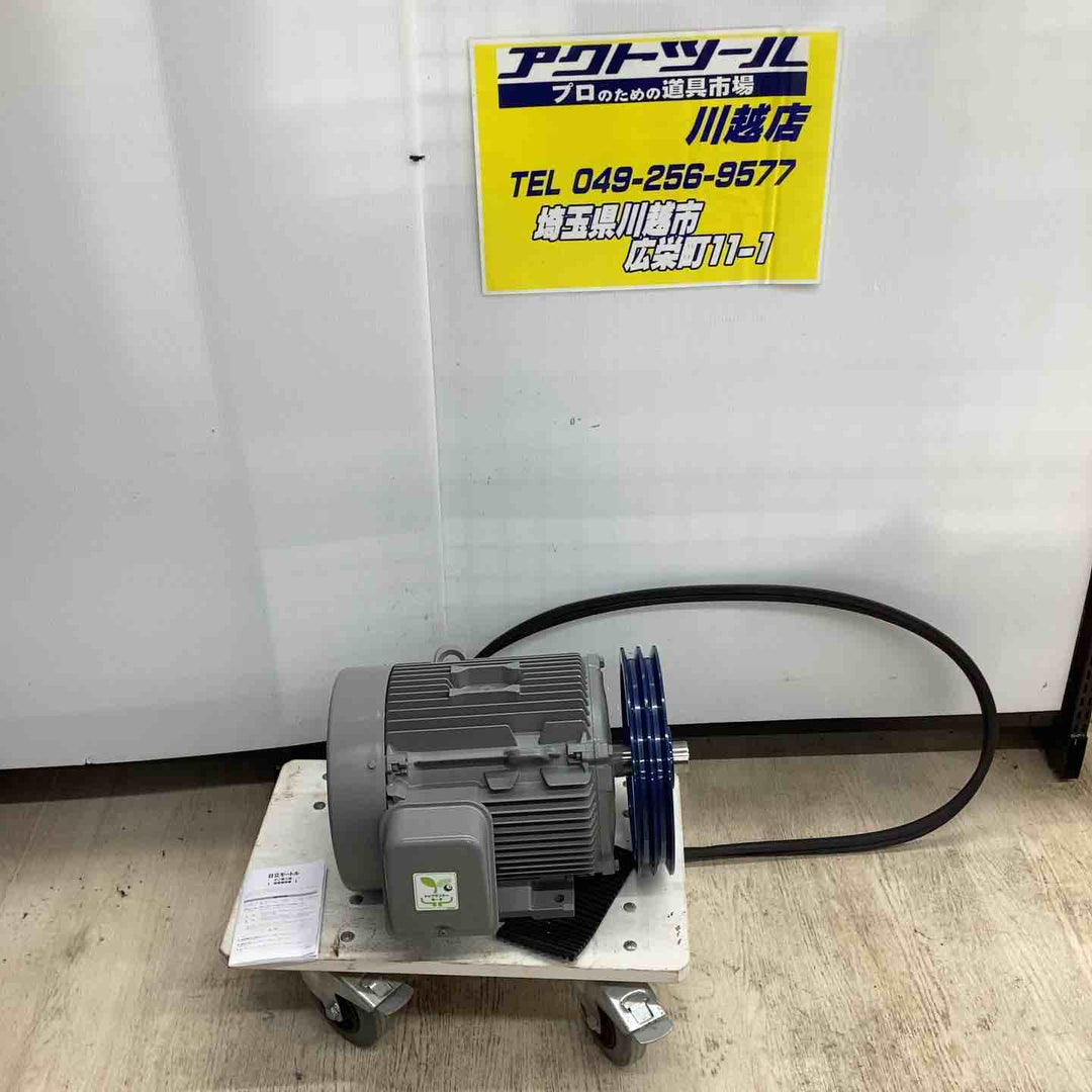 【店頭受取り限定】日立モートル 5.5kw TFO-LKK 4P 通電のみ確認【川越店】