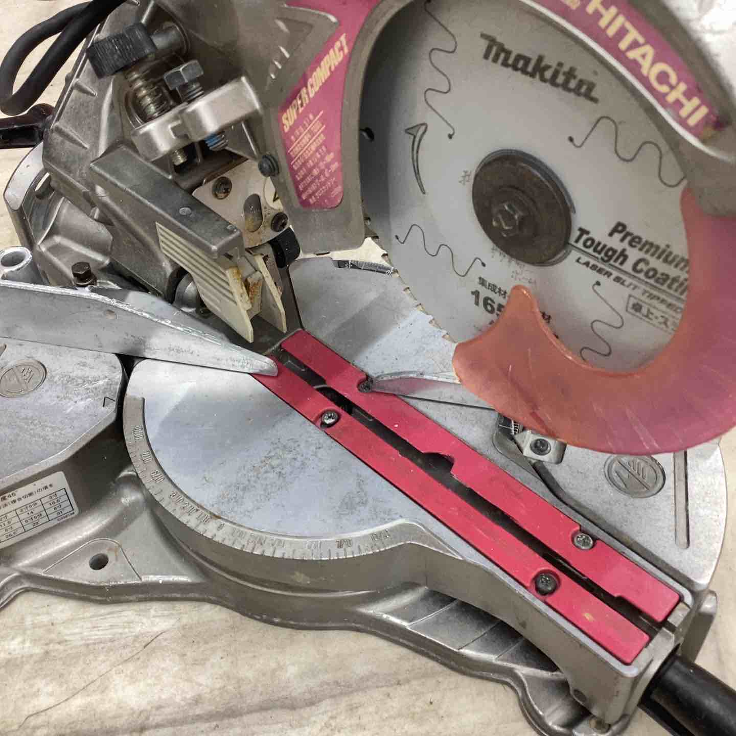 ☆ハイコーキ(HIKOKI ※旧:日立工機) 卓上スライド丸のこ C6RSHC【越谷