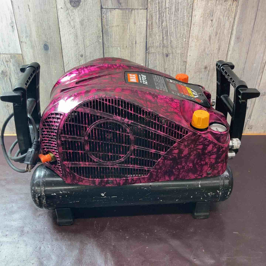 【中古品】マックス(MAX) 常圧/高圧エアコンプレッサー AK-HL1270E ガイアピンク【東大和店】