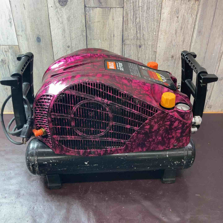 【中古品】マックス(MAX) 常圧/高圧エアコンプレッサー AK-HL1270E ガイアピンク【東大和店】