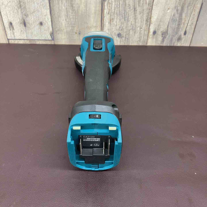【中古品】 マキタ(makita) 18V 100mmコードレスディスクグラインダ GA412DZ 本体のみ 【東大和店】