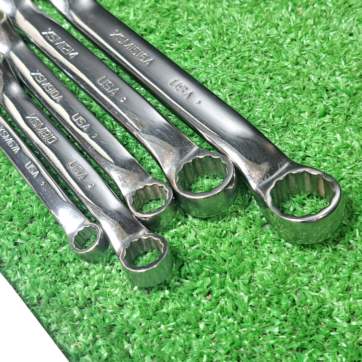 Snap on スナップオン ショート オフセットメガネレンチ XSM 5本セット(６～１６ｍｍ)【岩槻店】