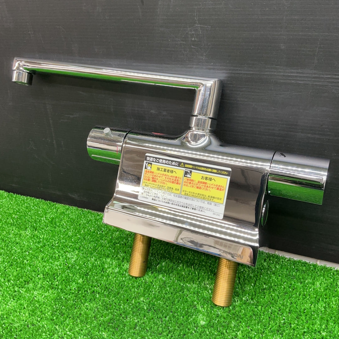 【未使用品】カクダイ サーモスタットシャワー混合栓デッキ 175-022【電材館越谷店】