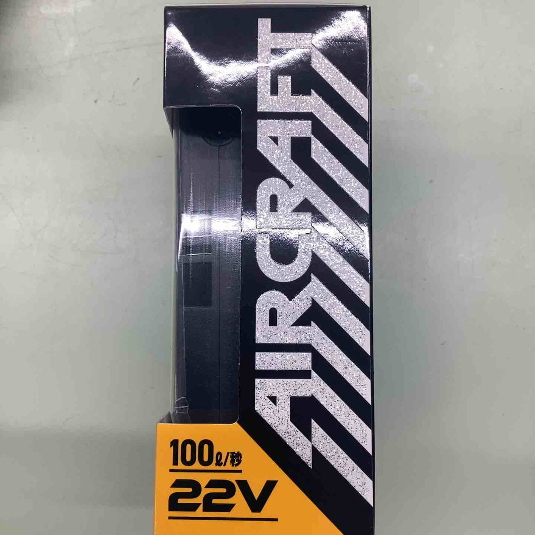 ◇BURTLE バートル エアークラフト 2024年モデル 22Vリチウムイオンバッテリー マットブラック AC08 78 F【越谷店】