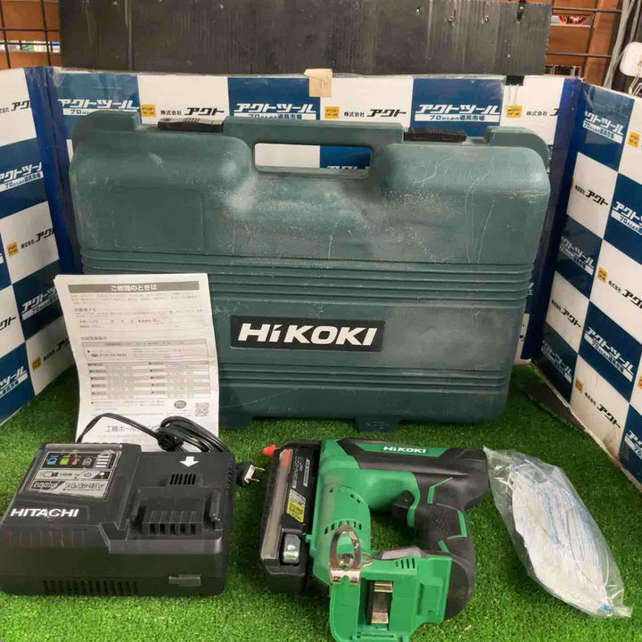 ★ハイコーキ(HIKOKI ※旧:日立工機) コードレスピンネイラ NP18DSAL(LXPK)【草加店】