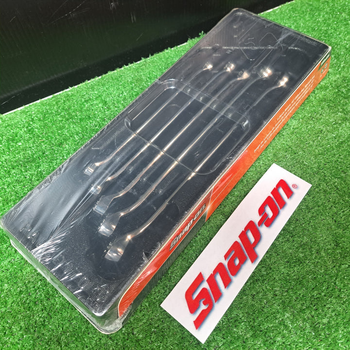 ◇スナップオン  Snap-on メガネレンチ 5ピースセット ミリサイズ オフセット10° スタンダードハンドル XBM605A【岩槻店】