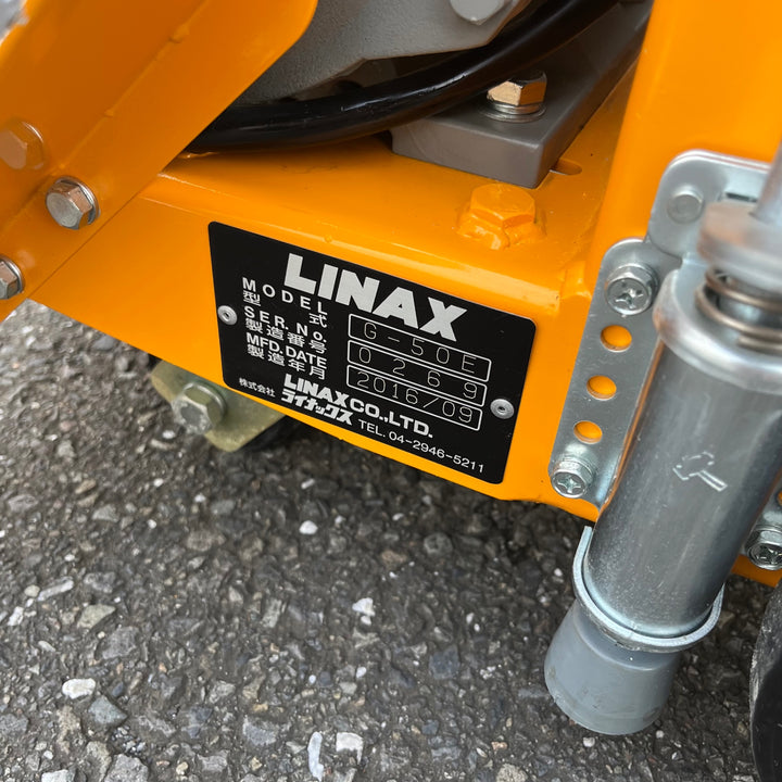 【中古品/店頭受取り限定】◇LINAX/ライナックス 乾式溝切り機 G-50E 集じん機 L-1-100V・替刃セット【東大和店】