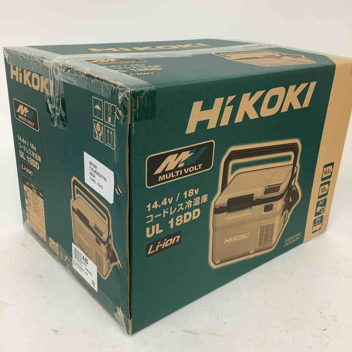 ★ハイコーキ(HIKOKI) コードレス冷温庫 UL18DD(XMGZ)_フォレストグリーン【狭山】