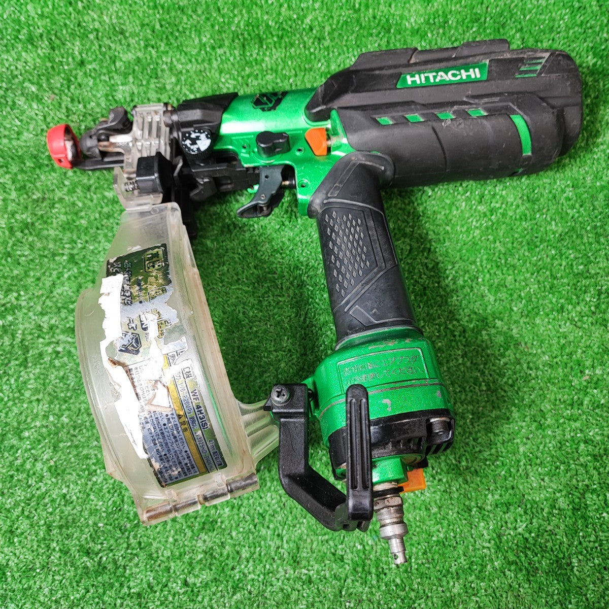 良品❗️使用頻度少な目❗️HITACHI 高圧エアビス打ち機 WF4H3(S 良品❗️使用頻度少な目❗️HITACHI 高圧エアビス打ち機 WF4H3(S