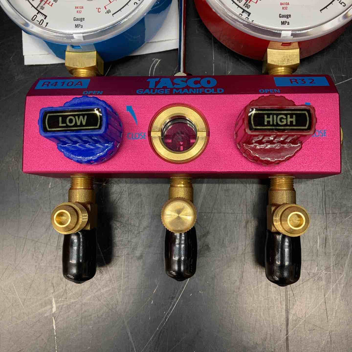 ◇イチネンTASCO  R410A/R32ゲージマニホールドキット　TA122GB-1【川越店】