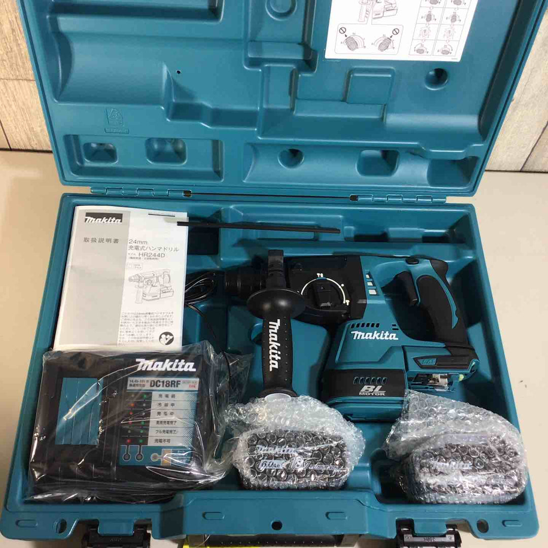 ★マキタ(makita) コードレスハンマドリル HR244DRGX【戸田店】