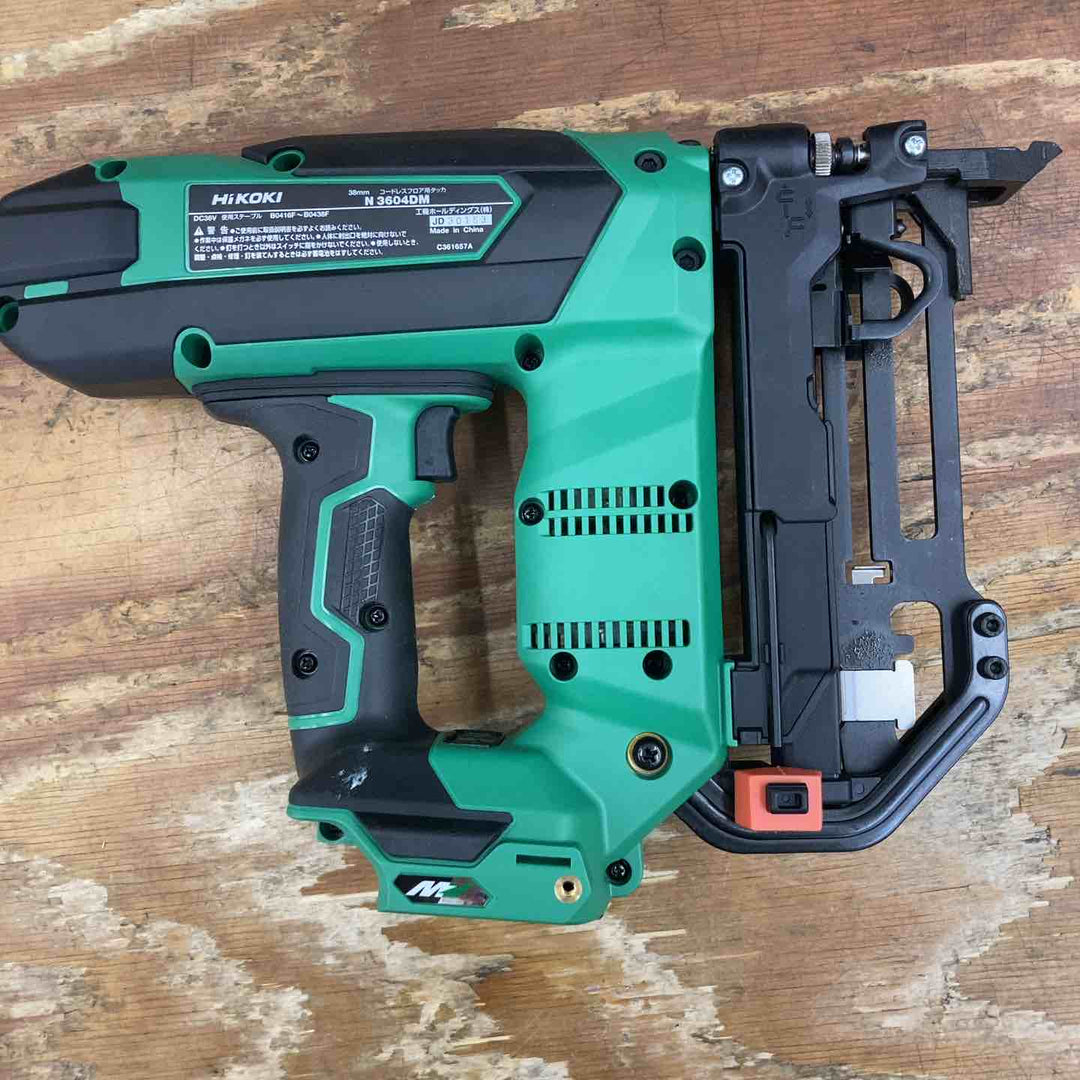 【美品】◇ハイコーキ HIKOKI 日立工機 充電式 コードレスフロアタッカー N3604DM(XPZ) 36V セット【柏店】