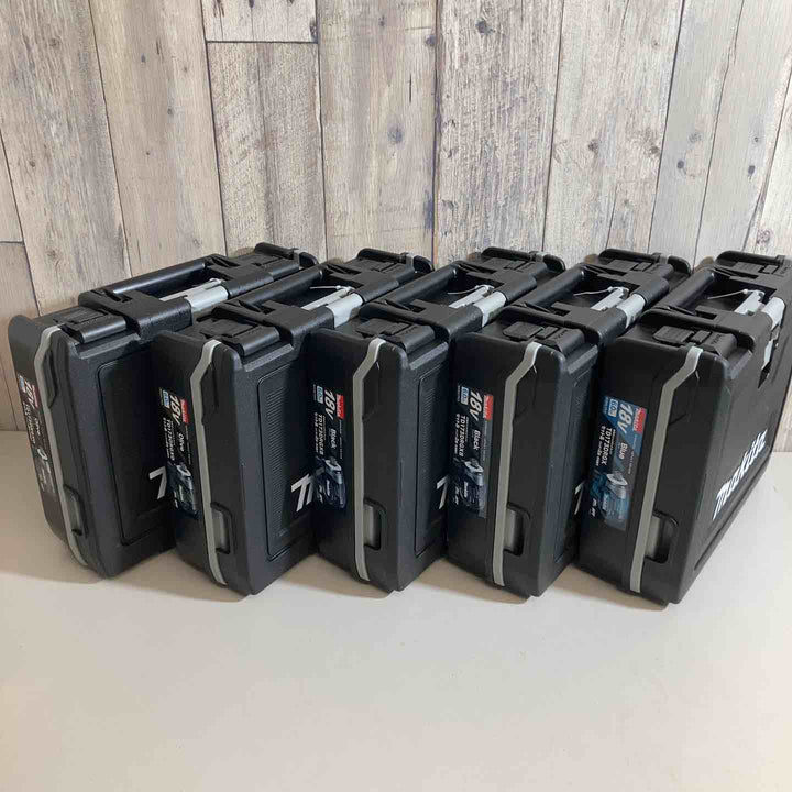 【未使用品】マキタ(makita) コードレスインパクトドライバー TD173DRGX TD173DRGXB TD173DRGXO 5台セット 青 ブルー 黒 ブラック オリーブ