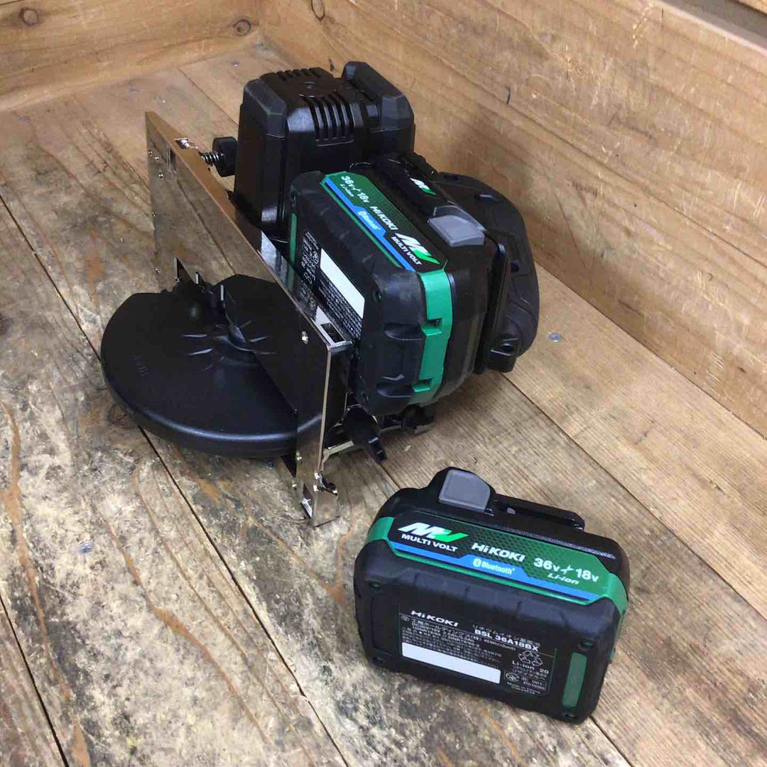 ★ハイコーキ(HIKOKI ※旧:日立工機) コードレスマルノコ C3606DB(2XPSBZ)【所沢店】