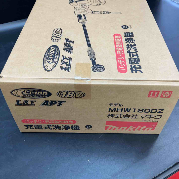 【未使用品】マキタ(makita) コードレス高圧洗浄機 MHW180DZ ペットボトルアダプタ付き【川越店】