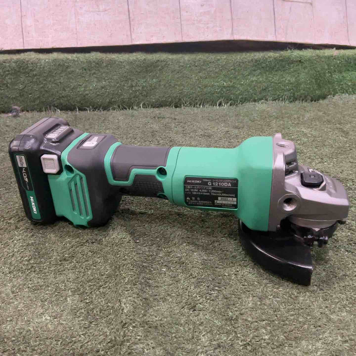 ★ハイコーキ(HIKOKI ※旧:日立工機) 100mmコードレスディスクグラインダ G1210DA(2LSK) 動作確認済【川口店】