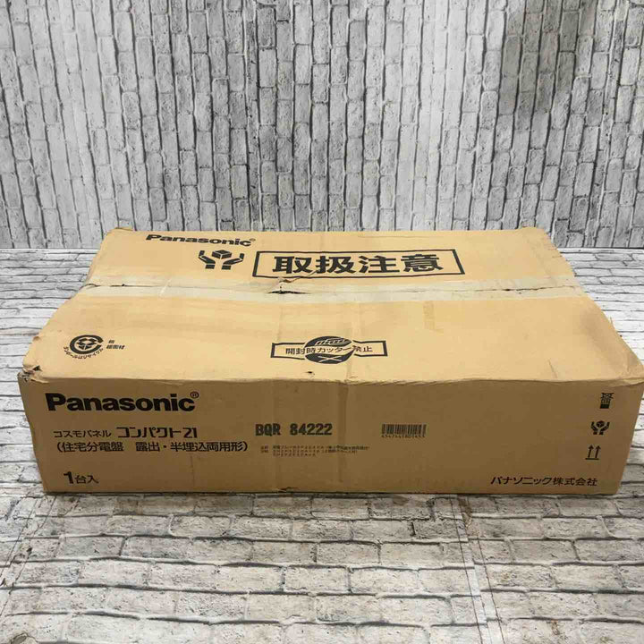 パナソニック コスモパネルコンパクト21 標準タイプ リミッタースペースなし 40A22+2 BQR84222【川口店】
