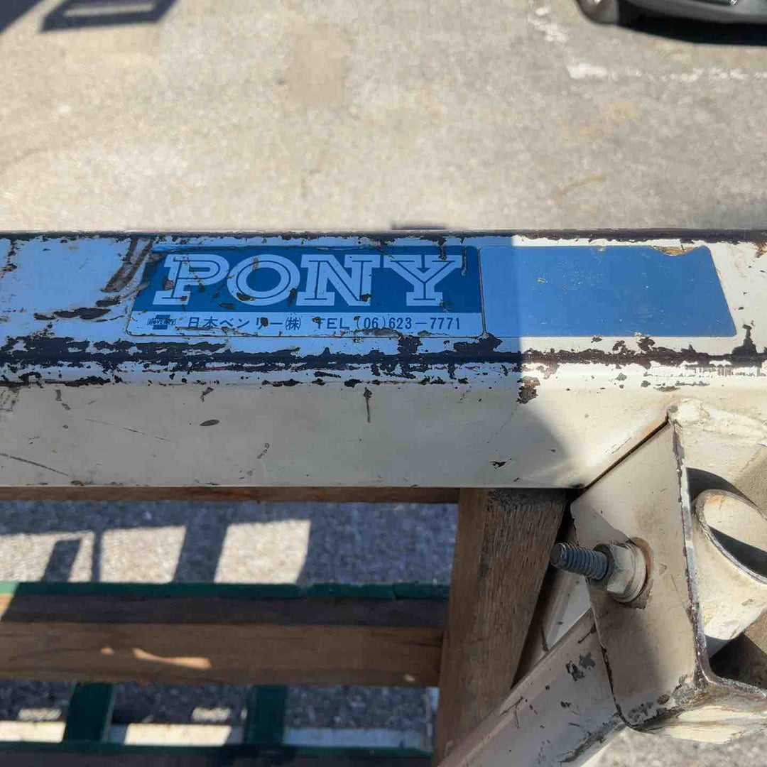 【店頭受取り限定】日本ベンリー PONY ポニー 運搬用台車 硝子台車 型式不明 ※落書きあり 耐荷重500Kg【草加店】