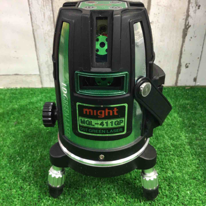 ◇マイト工業(might) グリーンレーザー墨出し器 MGL-411GP 矩十字・横【町田店】