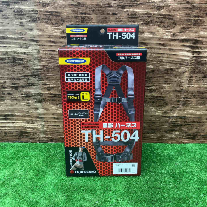 ツヨロン 新規格 墜落制止用器具 クロカゲハーネス TH-504-OT-DG-L【川越店】