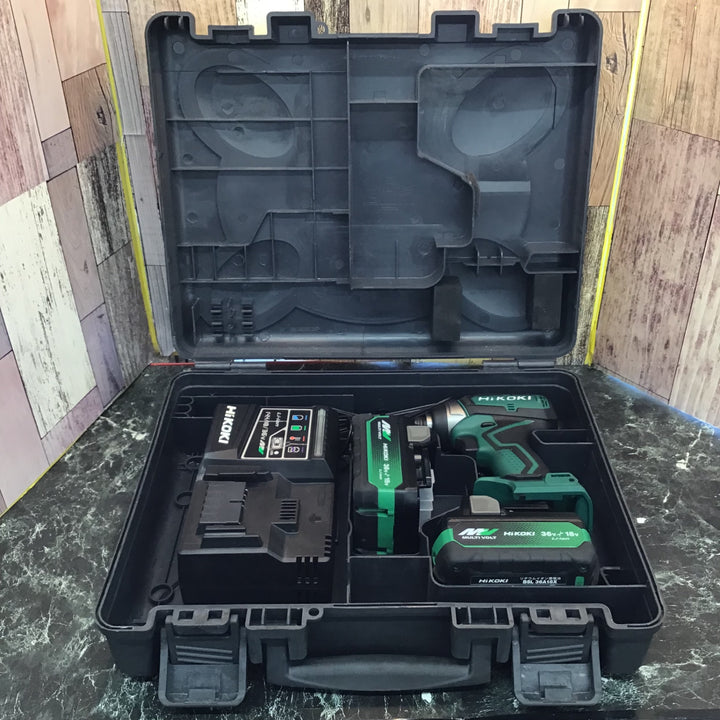 〇ハイコーキ(HiKOKI) コードレスインパクトドライバー WH18DD(2XCZ)【八潮店】