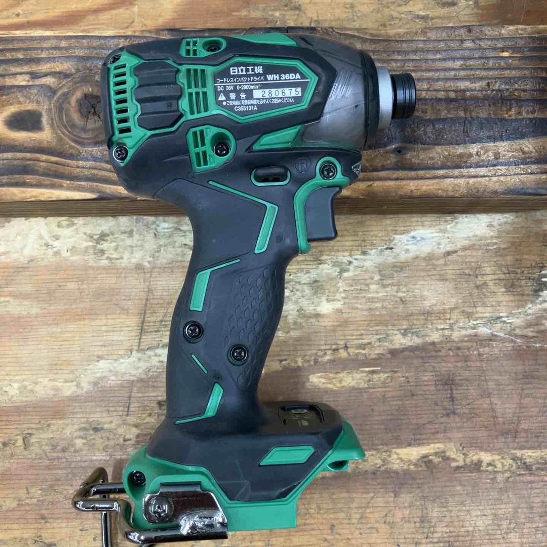 【中古品】★ハイコーキ(HIKOKI ※旧:日立工機) コードレスインパクトドライバー WH36DA(2XP) 36V フルセット【柏店】