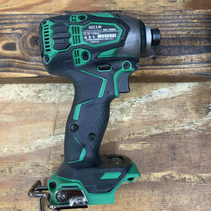 【中古品】★ハイコーキ(HIKOKI ※旧:日立工機) コードレスインパクトドライバー WH36DA(2XP) 36V フルセット【柏店】