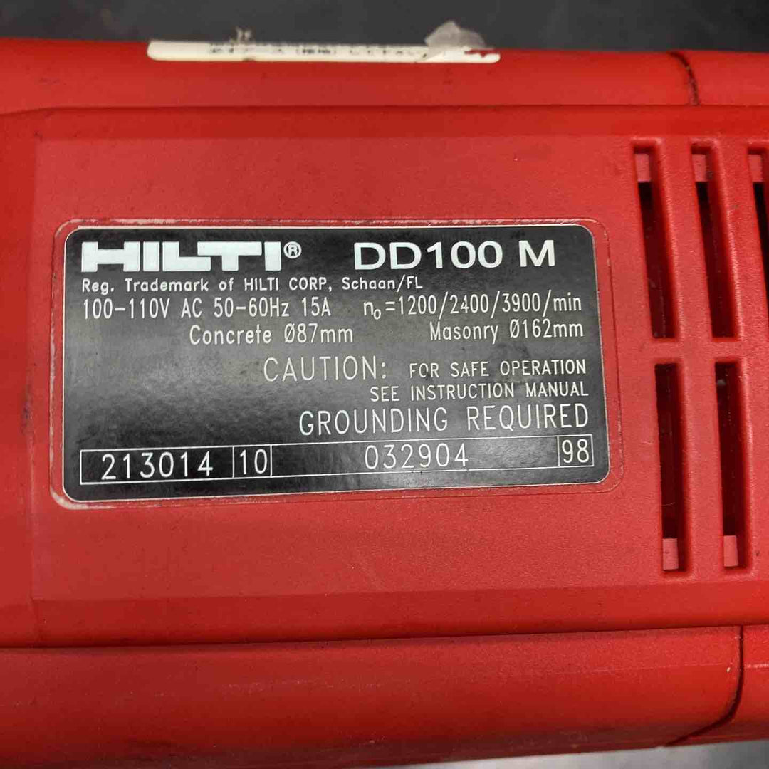 ◇ヒルティ(HILTI) ダイヤモンドコアドリル DD100 DD100M【川越店】