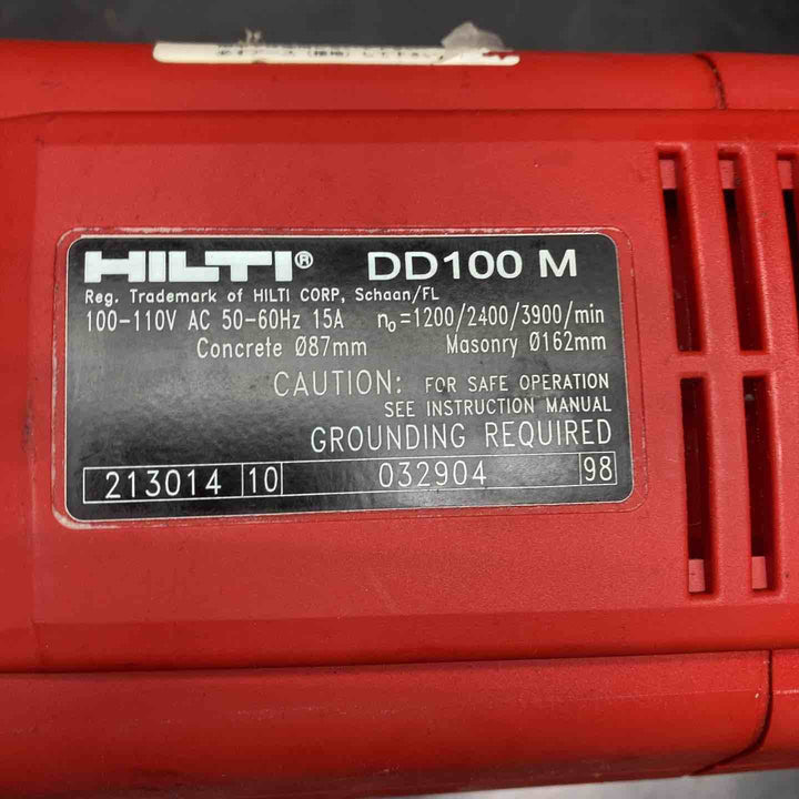 ◇ヒルティ(HILTI) ダイヤモンドコアドリル DD100 DD100M【川越店】