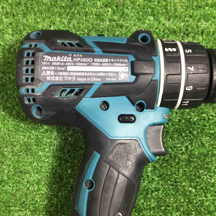☆マキタ(makita) コードレス振動ドリルドライバー HP480DZ【川口店】