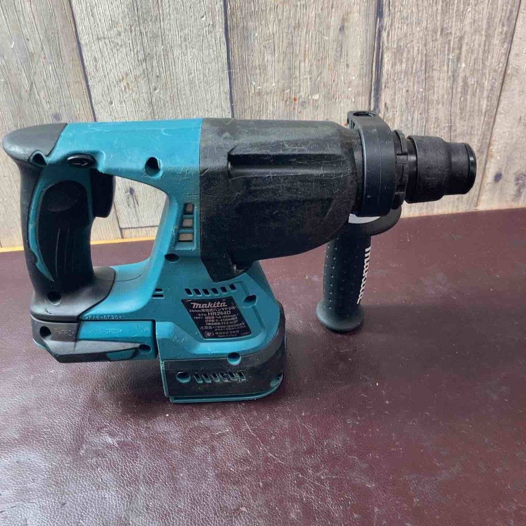 【中古品】マキタ(makita) 24mmコードレスハンマドリル(本体+ケースのみ) HR244DZK バッテリー・充電器付属 18V【東大和店】