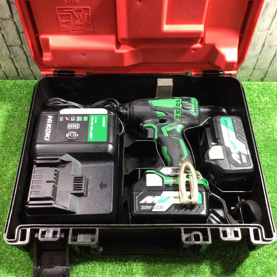 ★ハイコーキ(HIKOKI ※旧:日立工機) コードレスソフトインパクトドライバー WHP18DBL(2LXPK)【川口店】