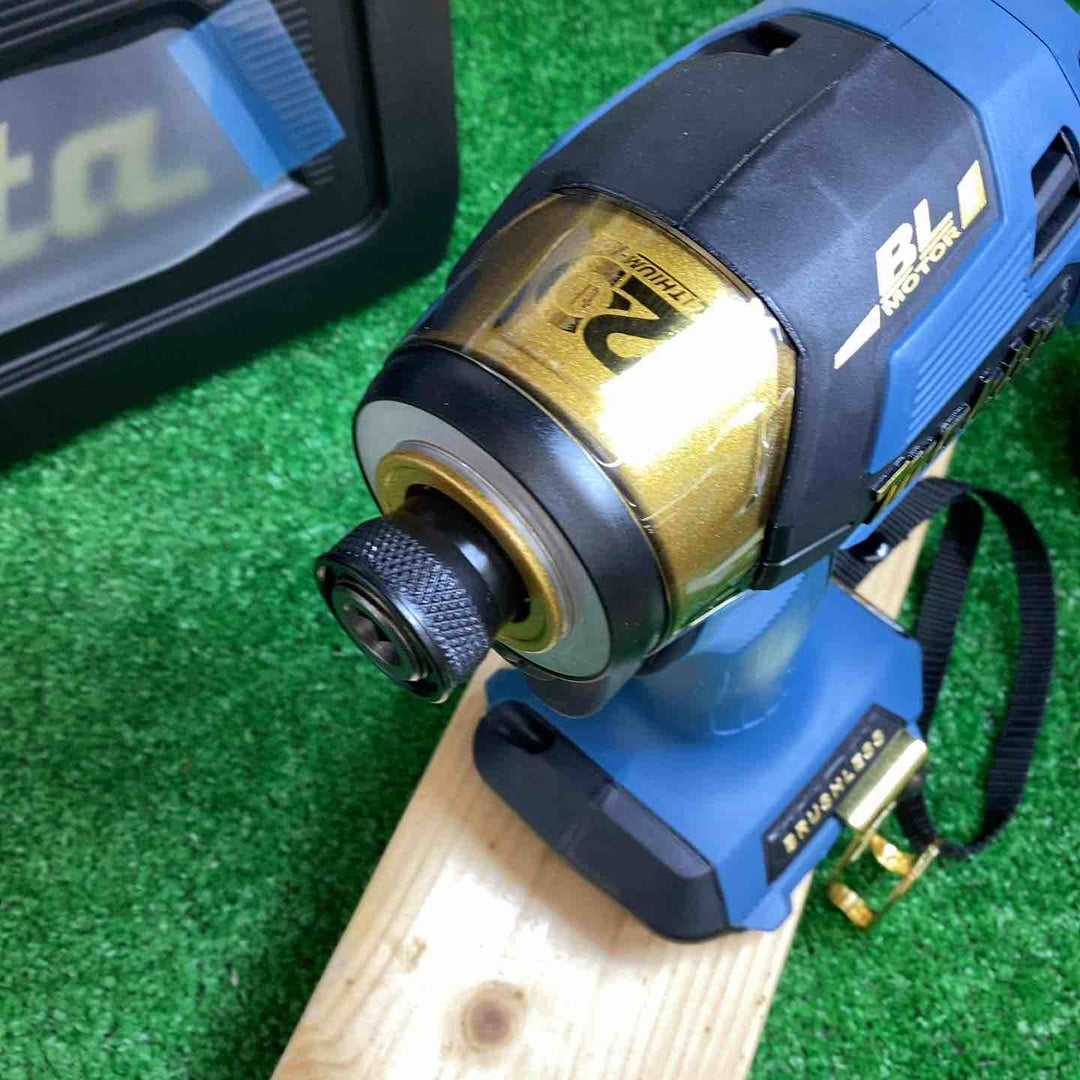 ◇マキタ(makita) コードレスインパクトドライバー TD173DZPB LXT20周年記念限定カラー プレミアムブルー 本体のみ【越谷店】