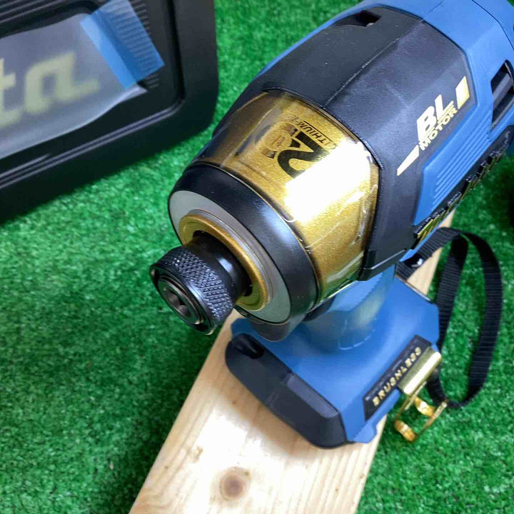 ◇マキタ(makita) コードレスインパクトドライバー TD173DZPB LXT20周年記念限定カラー プレミアムブルー 本体のみ【越谷店】