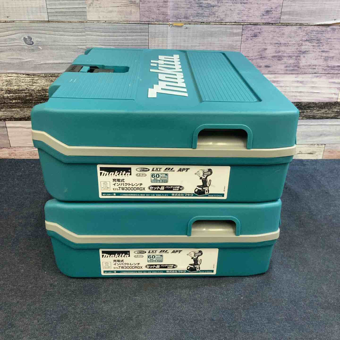 【未使用品】マキタ makita インパクトレンチ TW300DRGX 2台セット【八潮店】