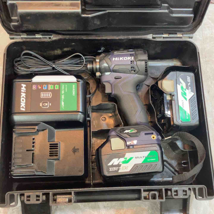◇HiKOKI(ハイコーキ) 36Vインパクトドライバ ディープオーシャンブルー  WH36DC(2XPDSZ)【八潮店】
